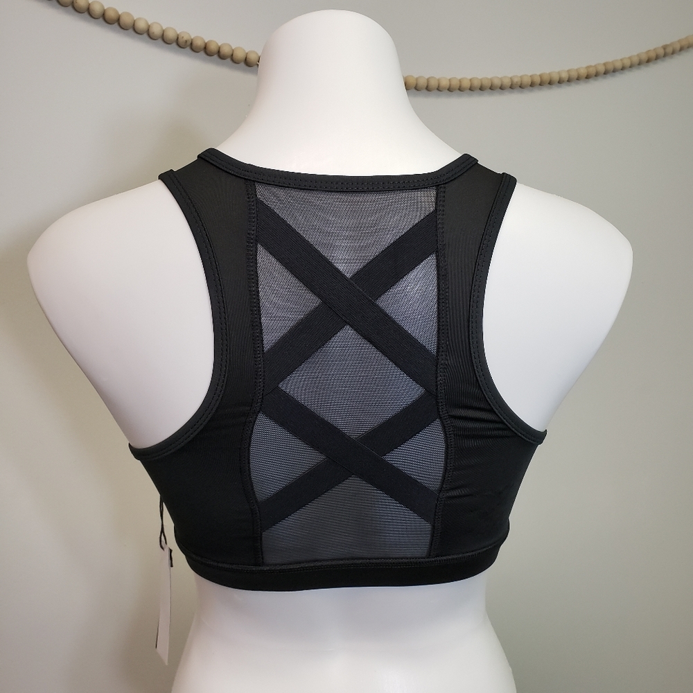 Tahari Sport Bra MSRP 34.00 Black